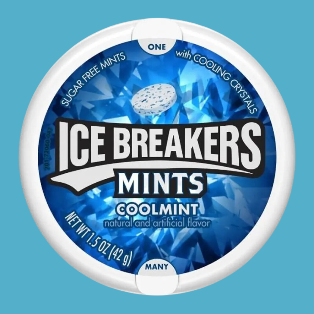 Icebreakers Sugar Free Mints, Coolmint